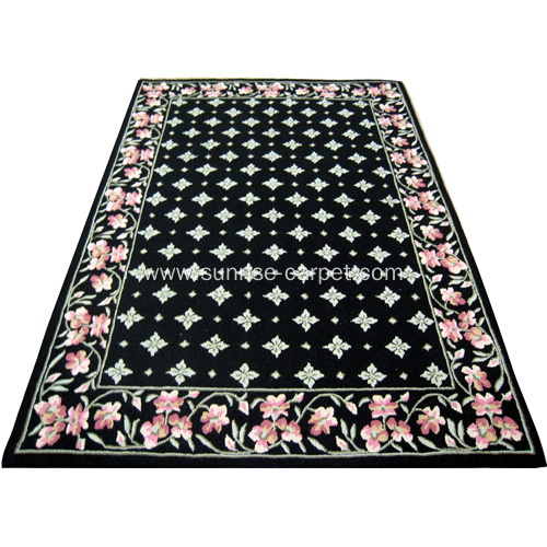 Hand Hooked Carpet With Polyester